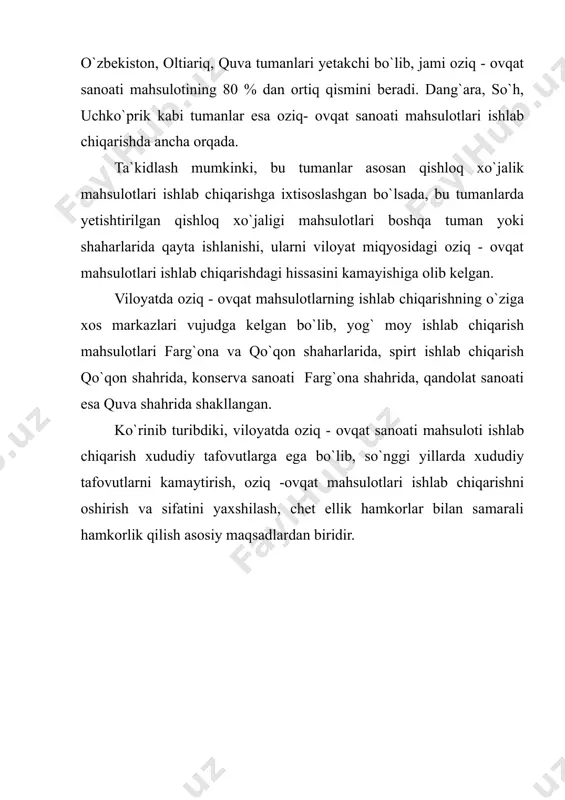 sh va sifatini yaxshilash, chet ellik hamkorlar bilan samarali hamkorlik qilish asosiy maqsadlardan biridir.