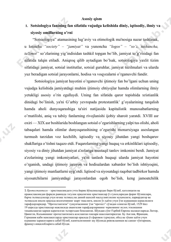 — илк даврдаги капитализмда шаклланган иқтисодий таълимот ва иқтисодий сиёсатнинг кўриниши бўлиб, буржуазия – савдогарлар манфаатларини ҳимоя қилиш мақсадида давлатнитнг ҳўжалик ҳаётга актив аралашуви ва иштирокини англатади. меркантилизмга асосан даромад товарларни ишлаб чиқиш ҳисобига эмас, балки уларни ташқи савдо орқали сотиб, мамлакат ичига капитал киритиш орқали тўпланади.] [3: протекционизм (французча protectionnisme, лотинча — protectio — ҳимоя) миллий иқтисодиётнинг давлат томонидан чет эл рақобатидан ҳимоя қилиниши. у давлат саноатини молиялаштириш, экспортни кўпайтириб, импортни чегаралаш каби чораларда ўз ифодасини топади.] [4: сиёсий иқтисодиётга инглиз иқтисодчиси уильям петти (1623-1687) асос солган. у 1662йилги “солиқ ва йиғимлар тўғрисидаги” рисоласида давлатнинг қудрати унинг пул сиёсатида эмас, балки, ишлаб чиқаришдадир, дея таъқидлаган. унинг фикрича, ишлаб чиқариш соҳаси бойлик манбаси саналади. у меҳнатнинг қиймати назариясини биринчилардан бўлиб асослаган.] kapitalizm qaror topish paytida siyosiy iqtisod mustaqil fan sifatida shakllanib, burjuaziyaning kapitalizmga qarshi manfaatlarini himoya qiladi. xviii asr oxiri — xix asr birinchi yarmida burjua siyosiy iqtisodiyoti o’zining eng …
