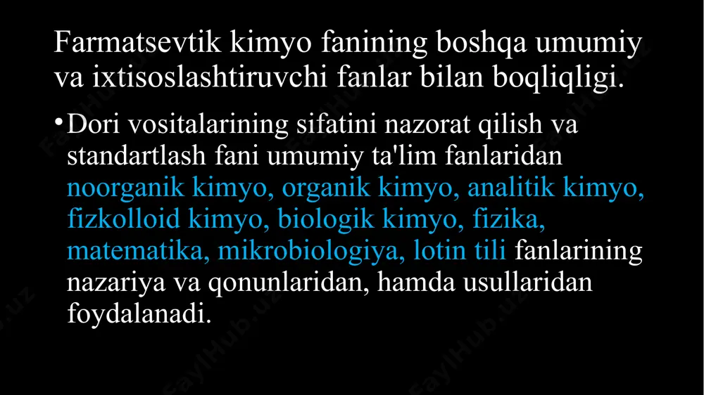 iga qo‘shilib qolgan rangli va loyqa xosil qiluvchi, suvda erimaydigan qo‘shilmalarni aniqlashda davlat farmakopeyasi ko‘rsatmasi bo‘yicha tayyorlangan maxsus standart (etalon) eritmalar bilan taqqoslab aniqlanadi. /docprops/thumbnail.jpeg
