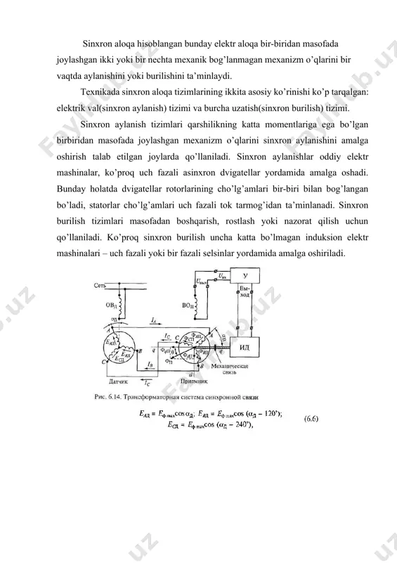 aylanuvchi transformatorlar. selsin datchik va selsin priyomniklar, ishlash rejimlari - Page 4