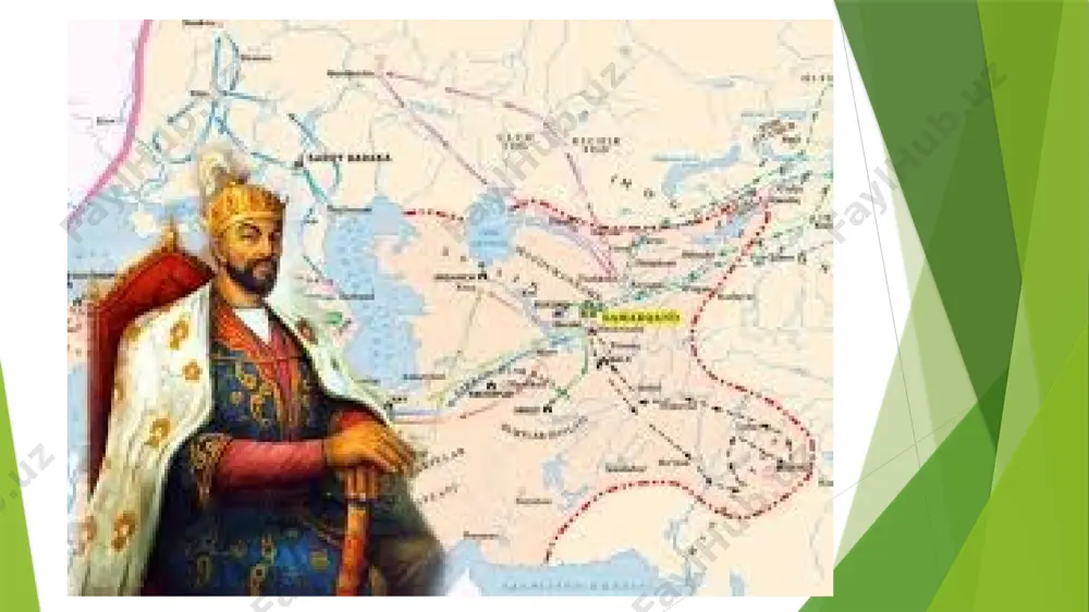 uv tizimi. – toshkent: o‘zbekiston, 1996.ashraf ahmedov – temuriylar tarixi. – toshkent: ma’naviyat, 2001.ismoilbekov m. – amir temur: harbiy yurishlar va davlat siyosati. – samarqand: samdu nashriyoti, 2010.temur tuzuklari – amir temurning o‘z qo‘li bilan yozilgan davlat boshqaruvi va harbiy qonun-qoidalari (o‘zbekcha tarjima). – toshkent: sharq, 1993.yusupov a. – o‘zbekiston tarixi (qadimgi davrdan xv asrgacha). – toshkent: o‘qituvchi, 2004. image1.png