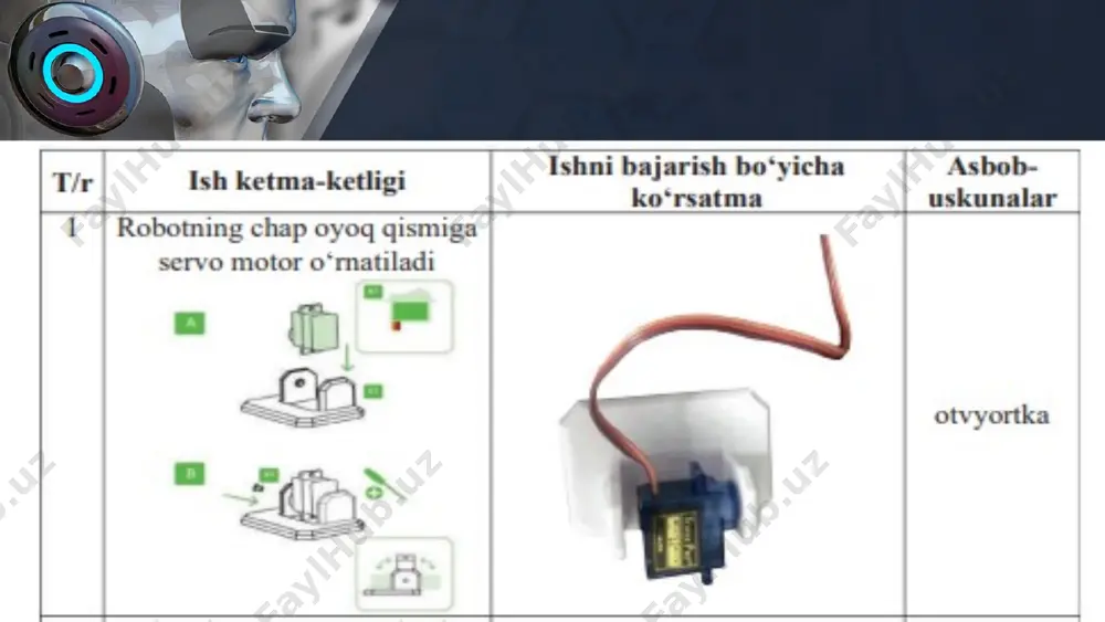 robototexnik tizimni loyihalash. robotlar musobaqasi 5-sinf - Page 3