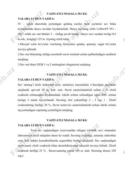 suv tuzatish vositalari — DOCX