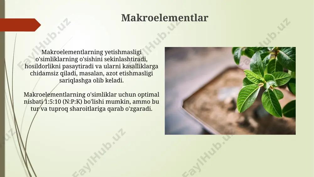 tuproqning havo, issiqlik va ozuqa hossalar - Page 5