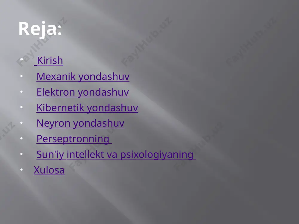qamrab oladi. mexanik yondashuv o'ylaydigan , harakat qiladigan, eshitadigan, gapiradigan va umuman tirik odamlar kabi o'zini tutadigan "inson tipidagi" fikrlash mashinalarini yaratish g'oyasi chuqur o'tmishda ildiz otgan. hatto qadimgi misrliklar va rimliklar ham imo-ishoralar va bashoratlarni aytadigan kult haykallaridan hayratda edilar . 18 - asrda texnologiyaning rivojlanishi, ayniqsa soat mexanizmlarining rivojlanishi tufayli bunday ixtirolarga qiziqish ortdi, ammo natijalar paracelsus yoqtirganidan ko'ra ko'proq "o'yinchoqqa o'xshash" edi. 1736 yilda frantsuz ixtirochisi jak de vokanson inson o'lchamidagi mexanik fleytachini yaratdi , u haqiqiy musiqachiga o'xshab, teshiklarni barmoq bilan teshib, og'iz bo'shlig'iga puflab, o'n ikkita kuy chaladi . 19-asr mexanikasi taraqqiyoti . yanada ulug'vor rejalarni rag'batlantirdi. shunday qilib, 1830-yillarda ingliz matematigi charlz bebbij hech qachon tugallanmagan bo'lsa-da, murakkab raqamli kalkulyatorni o'ylab topdi va uni analitik dvigatel deb ataydi; bebbijning ta'kidlashicha, uning mashinasi shaxmat harakatlarini hisoblashi mumkin edi. keyinchalik, 1914 yilda ispaniya texnik institutlaridan birining direktori leonardo torres y kevedo haqiqatan ham eng oddiy shaxmat …
