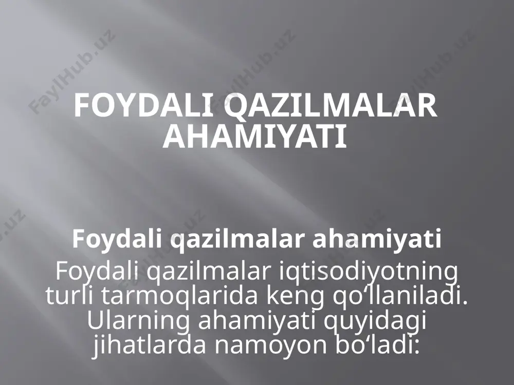 foydali qazilmalar - Page 5
