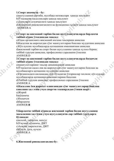 spor anamnezi — DOCX