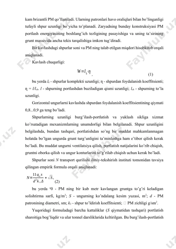gruntni kavlash va uni olib chiqish - Page 5