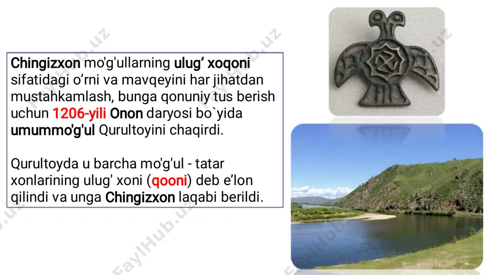 «jaloliddin manguberdi» ordeni ta'sis etildi. • hosilning 1/10 qismi kalon • • podadan 1 qo`y 1000 ta otdan bitta shulsi • • • qo`y ot-ulov biya-sog`uvchi bilan yom mug`ullar davrida soliq turi yer egaligi hususiy mulk vaqf mulki mulki inju suyurg`ol yerlar mulki devon