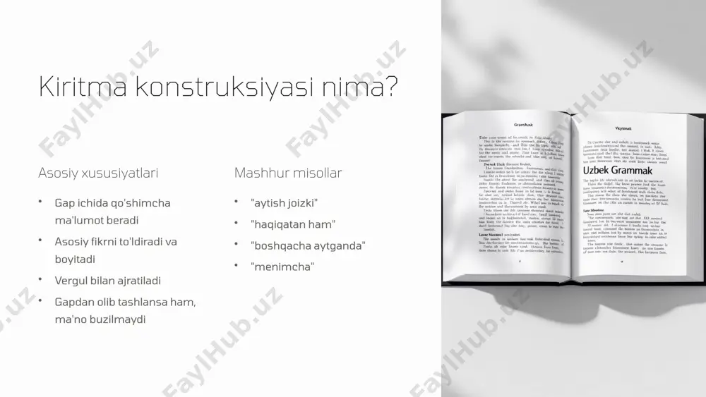 kirish konstruksiyalari va kiritma konstruksiyalari - Page 3