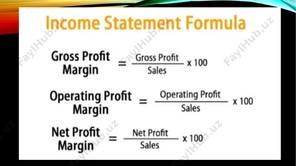 income statement - Page 5