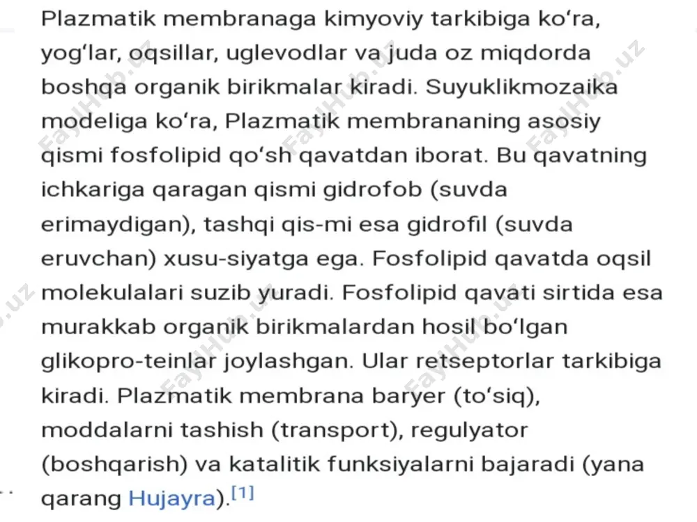 plazmatik membrana (plazmolemma, sitolemma) - Page 5