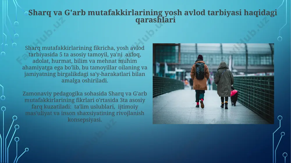 sharq va g’arb mutafakkirlarining yosh avlodni tarbiyalashga oid qarashlari - Page 4