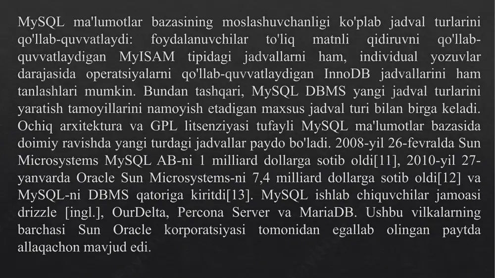 vjud, ammo ular sekin ishlaydi. numpy an'anaviy python ro'yxatlariga qaraganda 50x gacha tezroq massiv ob'ektini taqdim etishni maqsad qilgan. numpy massivlari ro'yxatlardan farqli o'laroq xotirada bitta doimiy joyda saqlanadi, shuning uchun jarayonlar ularga juda samarali kirishi va boshqarishi mumkin. bu numpy ro'yxatlardan tezroq bo'lishining asosiy sababi. shuningdek, u so'nggi cpu arxitekturalari bilan ishlash uchun optimallashtirilgan. numpy python kutubxonasi bo'lib, qisman python-da yozilgan, ammo tezkor hisoblashni talab qiladigan qismlarning aksariyati c yoki c++tillarida yozilgan. numpy uchun manba kodi ushbu github omborida joylashgan https://github.com/numpy/numpygithub: ko'p odamlarga bir xil kod bazasida ishlashga imkon beradi. numpy matplotlib plotting x va y nuqtalarni chizish plot () funksiyasi diagrammada nuqtalarni (markerlarni) chizish uchun ishlatiladi. odatiy bo'lib, plot() funktsiyasi nuqtadan nuqtaga chiziq tortadi. funksiya diagrammadagi nuqtalarni belgilash uchun parametrlarni oladi. 1-parametr x o'qidagi nuqtalarni o'z ichiga olgan massiv. 2-parametr y o'qidagi nuqtalarni o'z ichiga olgan massiv. agar biz (1, 3) dan (8, 10) gacha bo'lgan chiziqni chizishimiz …