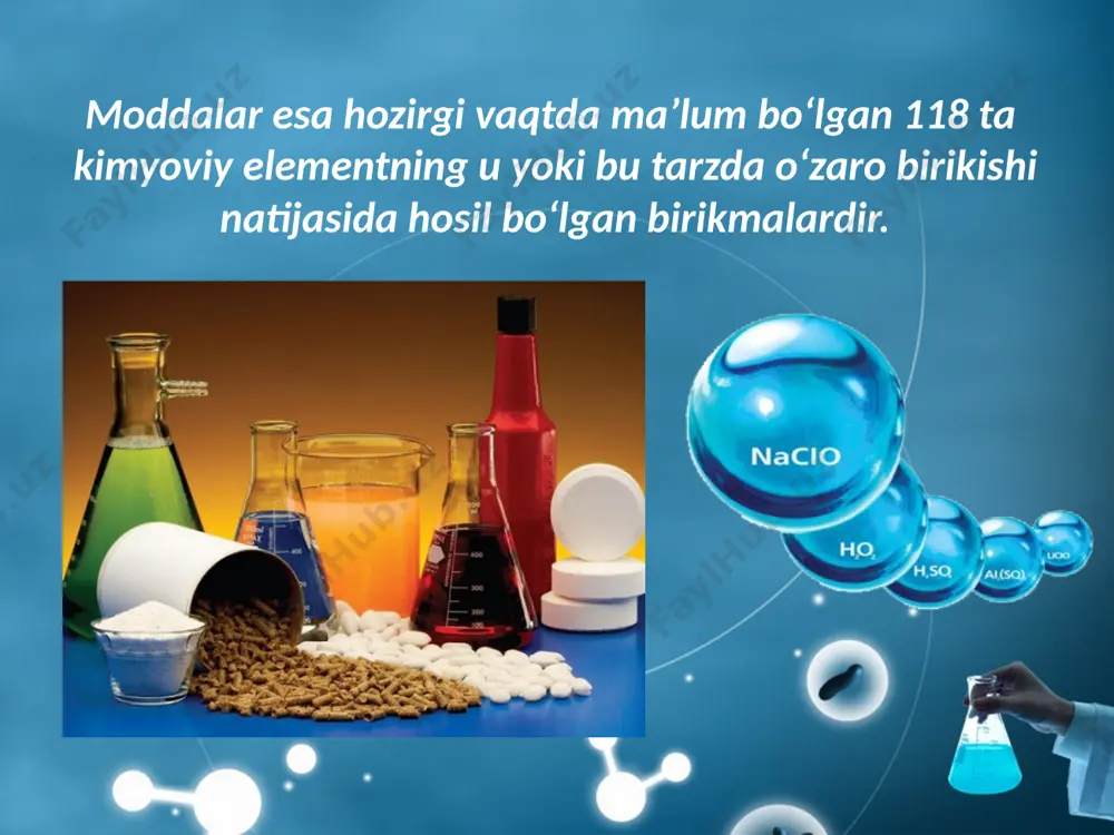 kimyo fani va uning vazifalari fan sifatida rivojlanish tarixi - Page 5