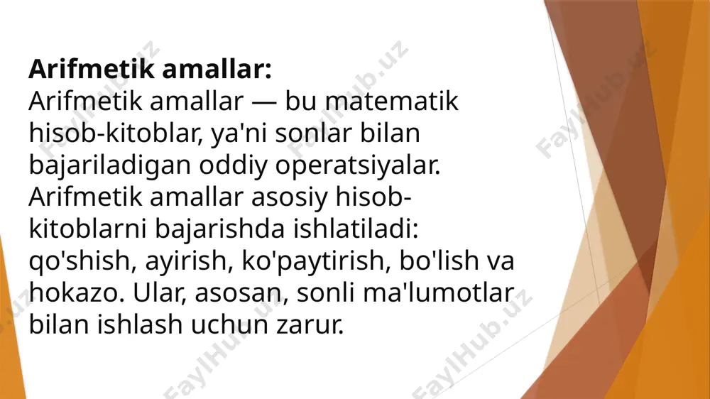 python dasturlash tilida arifmetik va mantiqiy amallar - Page 4