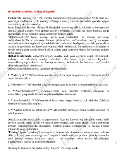 qalbakilashtirish (encryption) — DOCX
