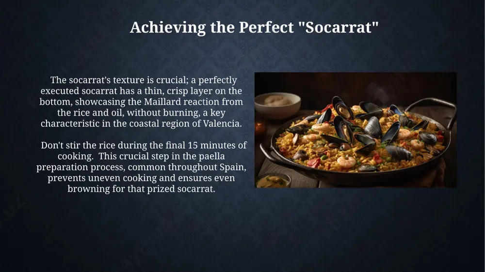 la paella valenciana: cultural significance and recipe - Page 5