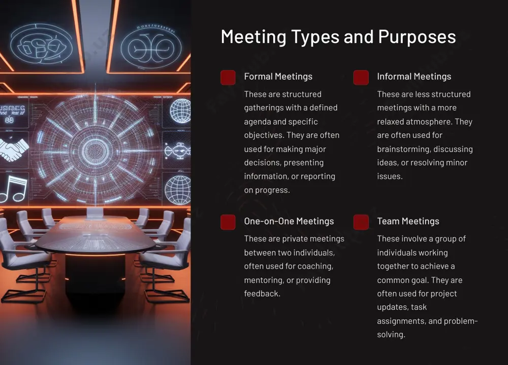 types of meetings, agendas, and minutes - Page 3