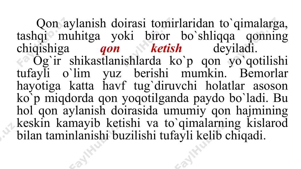 qonketishturlari va qonketishini to'xtatish usullari - Page 3