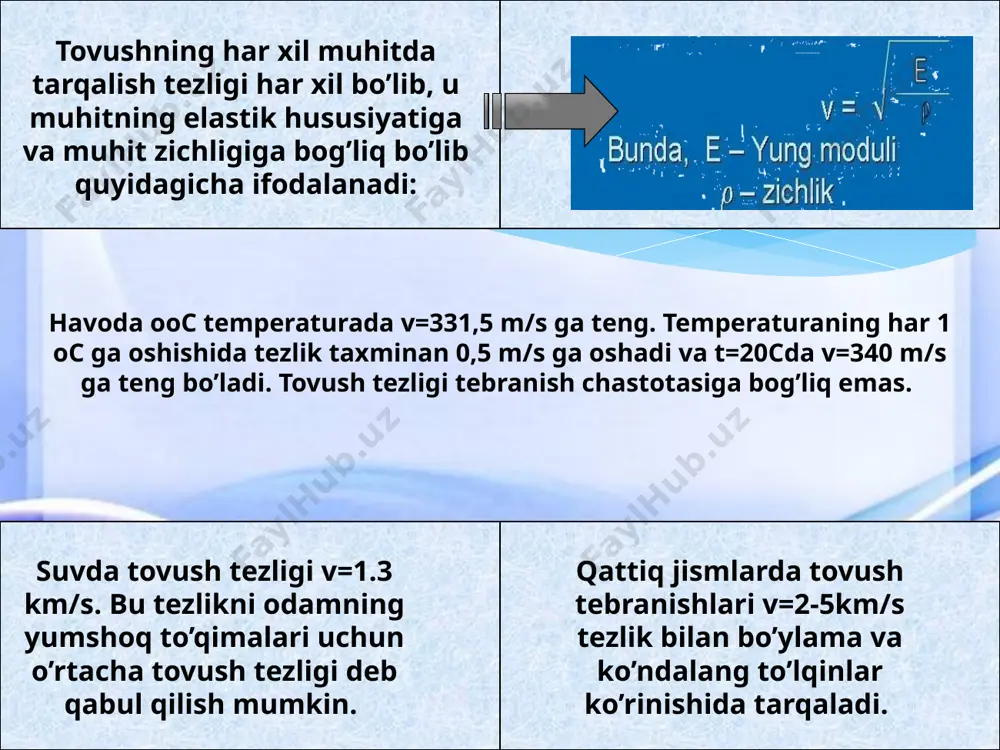 ut ni qabul qiluvchi vazifasini bajaradi va uty ning to’g’ri pyezo effektiga asosan tebranishlar elektr signallariga aylanadi qaytgan signallarni tinch turgan ut datchigi yordamida yoki qo’zg’aluvchi va tebranuvchi datchiklar yordamida kuzatish mumkin ut tibbiyotda davolash maqsadida keng foydalaniladi, ayniqsa nevrologik tabiatga ega bo’lgan kasalliklarda qo’llaniladi (ishias, radikulit, lyumbago, bexeres, kasalligi va boshqalar). terapiyada ishlatiladigan ut ning chastotasi 0.8 – 3 mgs. ut ning to’qimalariga ta’siri erkin tushish tezlanishga “g” ga nisbatan 105 marta katta bo’lgan tezlanishga ega bo’lishi bilan va muhit zarrachalarini ut to’lqinlari ta’sirida hosil qiladigan o’zgaruvchan bosimdir. tayanch funksiyasiga va mexanik kuchlanganlik ta’siriga ega bo’lgan to’qimalar ut ni yutish qobiliyatiga ega, shuning uchun ut ni terapevtik maqsadlarda ham ishlatish mumkin. ut tovush to’lqinlaridan farqli o’laroq katta chastota va kichik to’lqin uzunliklariga ega bo’lgani uchun uning fokuslanishi yengildir. ta’sir (rejimi) uzluksiz va uzlukli impulsli bo’lishi mumkin. impuls qancha kichik bo’lsa ut shuncha kam effektivlikka ega bo’ladi. havoda ut ko’p …
