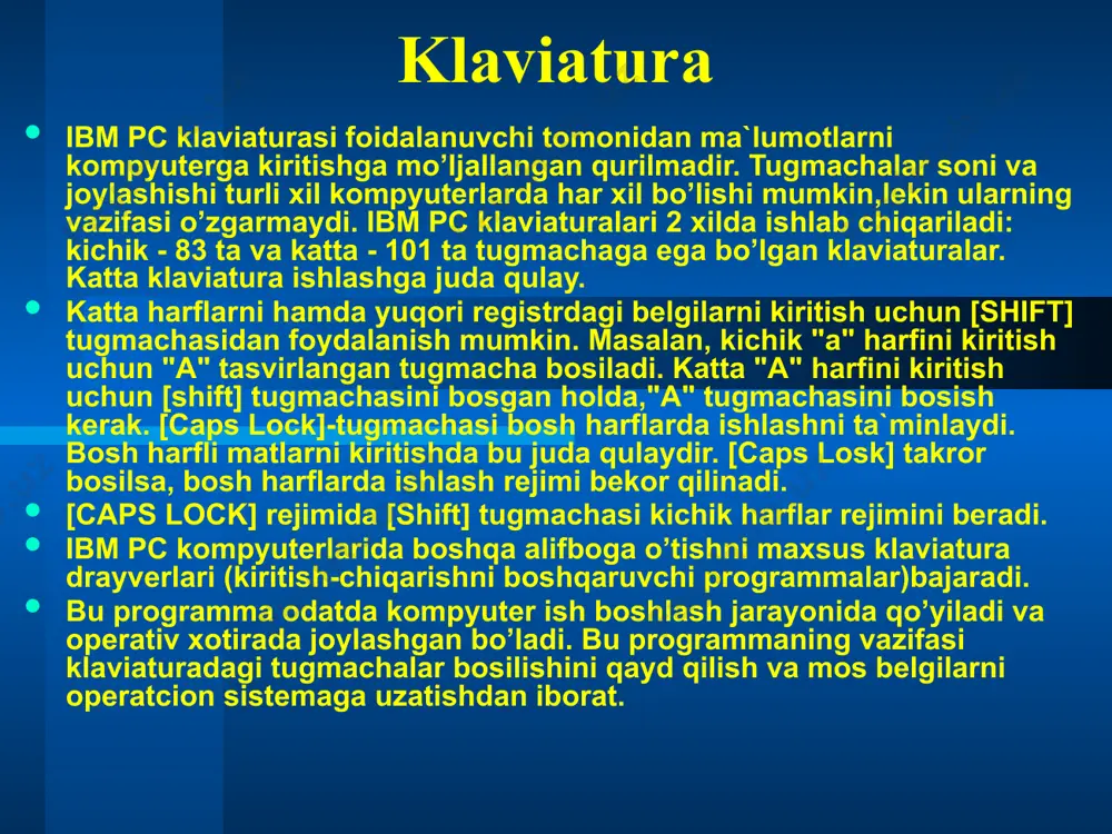 kompyuter tarixi va ularning tarkibiy tuzilishi - Page 5