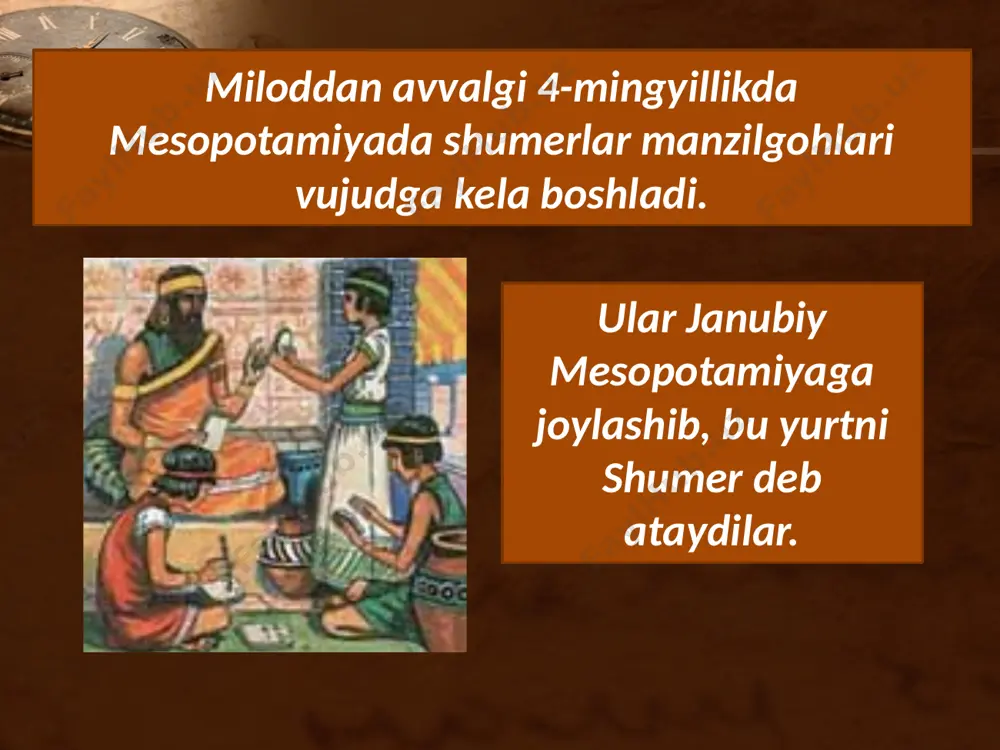 mesopotamiya sivilizatsiyalari. 6- sinf - Page 5