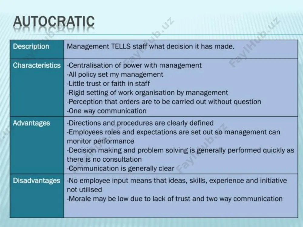 management styles - Page 5