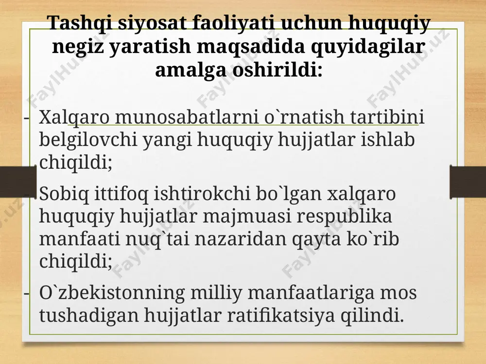 o'zbekiston va jahon hamjamiyati - Page 5