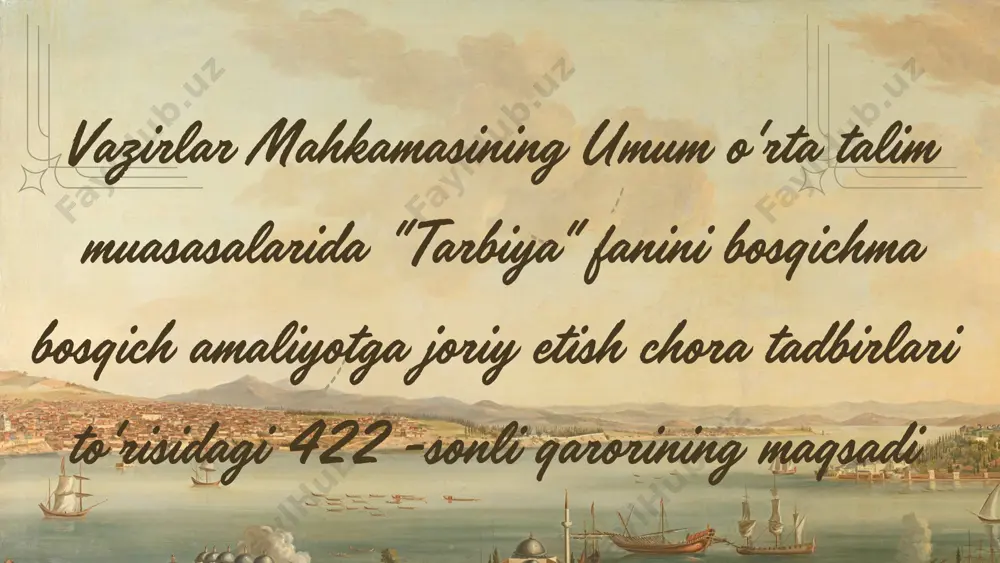 tarbiya fanining meyoriy huquqiy asoslari - Page 5