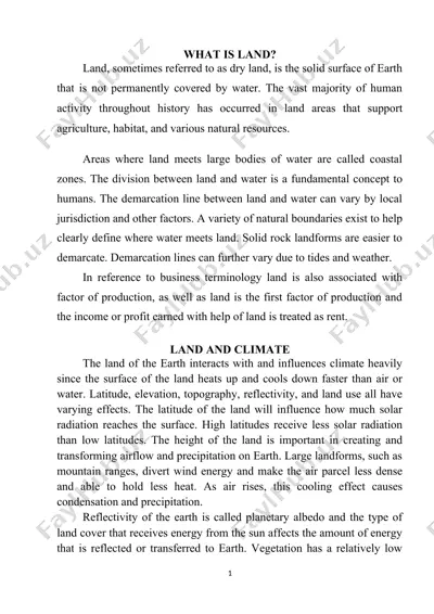 land — DOCX