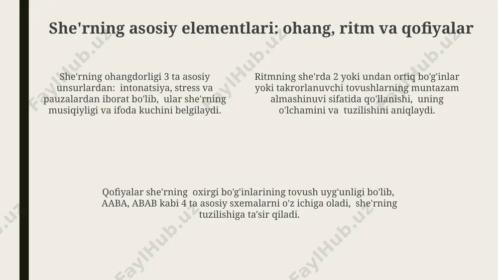 she'riyat san'atining zamonaviy tendentsiyalari - Page 4