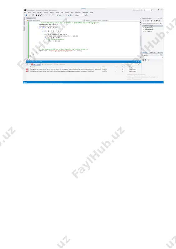 massiv yaratish va operatsiyalar - Page 4
