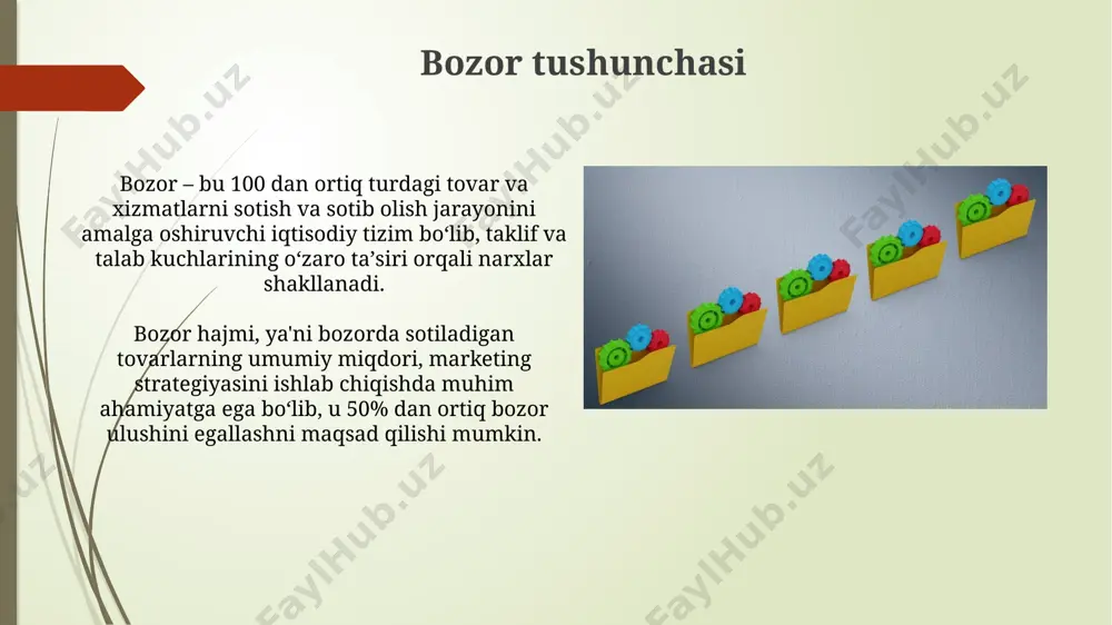 bozor, uning tuzilishi va turlari - Page 4