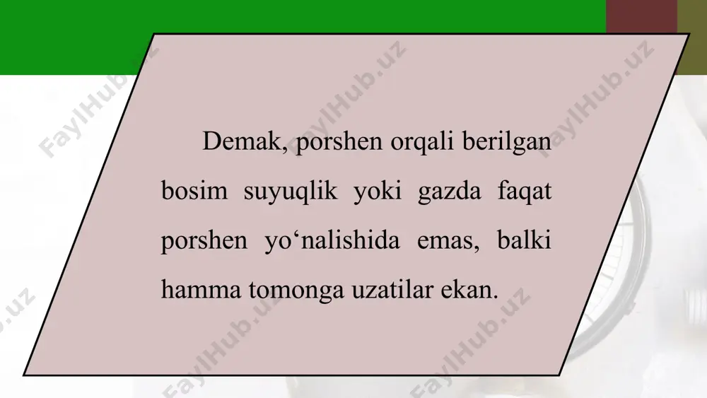 paskal qonuni va uning qo‘llanilishi 6-sinf - Page 5