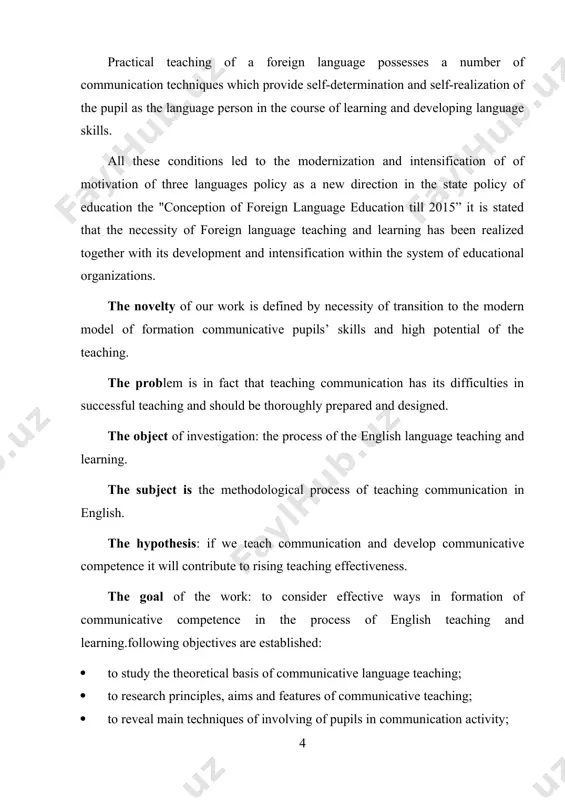 ng (elt) some decades ago.language teaching began in britain in the 1960s as a replacement to the earlier structural method, called "situational language teaching”. this was partly in response to n. chomsky’s criticisms of structural theories of language and partly based on the theories of british functional linguists, such as d. hymes and the writings of d. h. ecroyd on speech acts.origins are many, in so far as one teaching methodology tends to influence the next[footnoteref:1]. the communicative approach could be said to be the product of educators and linguists who had grown dissatisfied with the audiolingual and grammar-translation methods of foreign language instruction. they felt that students were not learning enough realistic, whole language. they did not know how to communicate using appropriate social language, gestures, or expressions; in brief, they were at a loss to communicate in the culture of the language studied.in and development of communicative-style teaching …