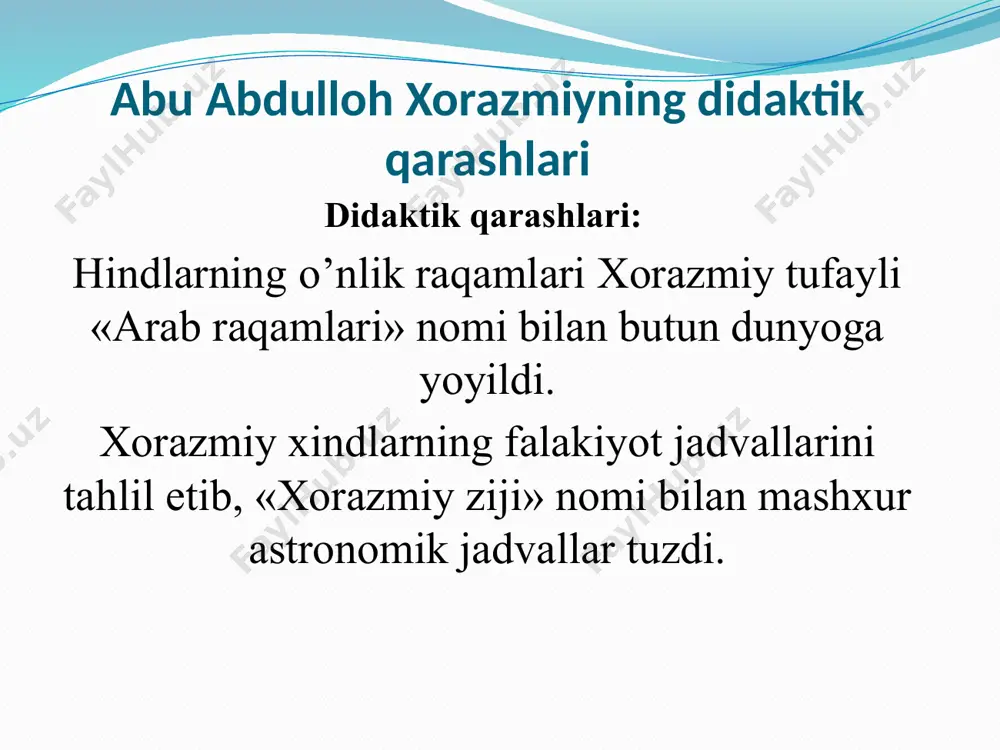 sharq uyg’onish davrida pedagogik fikrlarning rivojllanishi - Page 4