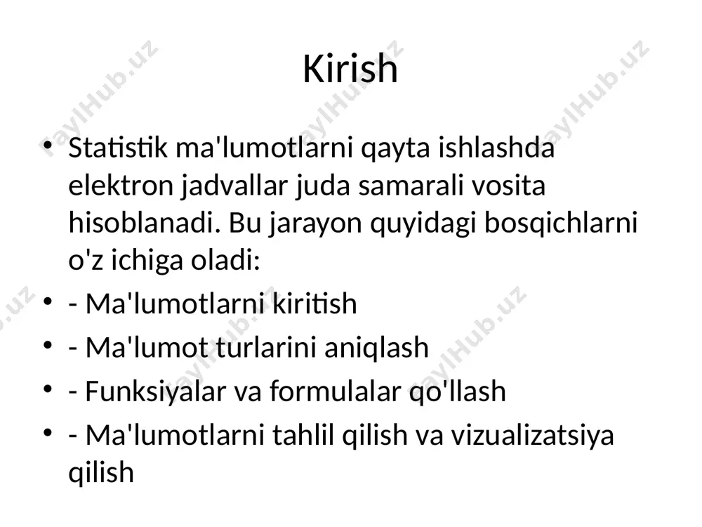 statistik ma'lumotlar tahlili - Page 2