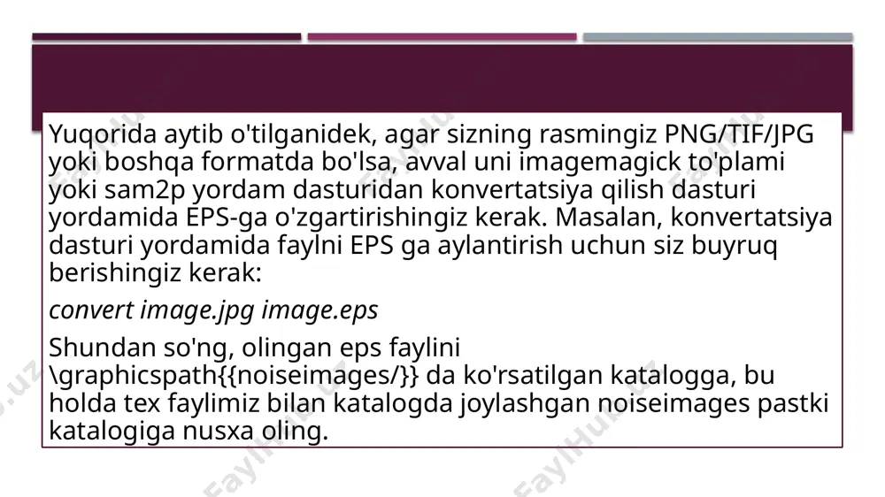 e_decoupledcase.eps} \label{fig:actuatorscouplingsheme_decoupledcase} } \hspace{4ex} \subfigure[]{ \includegraphics[width=0.25\linewidth]{actuatorscouplingsheme_nearestcoupledcase.eps} \label{fig:actuatorscouplingsheme_nearestcoupledcase} } \hspace{4ex} \subfigure[]{ \includegraphics[width=0.24\linewidth]{actuatorscouplingsheme_nearestcoupled_and_diag_case.eps} \label{fig:actuatorscouplingsheme_nearestcoupled_and_diag_case} } \caption{coupling cases for the dm models: \subref{fig:actuatorscouplingsheme_decoupledcase} decoupled case; \subref{fig:actuatorscouplingsheme_nearestcoupledcase} coupling between the closest neighbours; \subref{fig:actuatorscouplingsheme_nearestcoupled_and_diag_case} coupling between the closest neighbour and diagonally adjacent actuators.} \label{fig:threedmcases} \end{figure} har xil balandlikdagi uchta rasm ba'zida turli xil o'lchamdagi chizmalar bilan ishlashga to’g’ri keladi, ular bitta o'lchamga mos kelmaydi va siz ular uchun sarlavhalar bir xil satrda ekanligiga ishonch hosil qilishingiz kerak. aks holda, bu xunuk bo'lib chiqadi: rasmlar ostidagi harflar turli pozitsiyalarda: \begin{figure}[h] \begin{minipage}[h]{0.32\linewidth} \center{\includegraphics[width=0.8\linewidth]{image}} \end{minipage} \hfill \begin{minipage}[h]{0.32\linewidth} \center{\includegraphics[width=0.4\linewidth]{image}} \end{minipage} \hfill \begin{minipage}[h]{0.32\linewidth} \center{\includegraphics[width=0.9\linewidth]{image}} \end{minipage} \begin{minipage}[h]{1\linewidth} \begin{tabular}{p{0.32\linewidth}p{0.32\linewidth}p{0.32\linewidth}} \centering а) & \centering б) & \centering в) \\ \end{tabular} \end{minipage} \vspace*{-1cm} \caption{процесс кодирования: а) оригинальное изображение, б) фрт киноформа, в) закодированное изображение.} \label{ris:correlationsignals} \end{figure} bu yerda masala shundaki, rasmlar kiritilgan barcha minipage muhitlaridan keyin alohida minipage mavjud. unda jadval mavjud, ustunlar kengligi rasmlar uchun minipagening kengligi bi