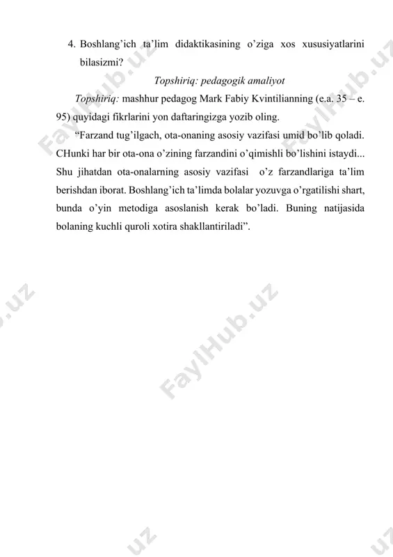 boshlang’ich ta’lim didaktikasining zamonaviy xususiyatlari - Page 5