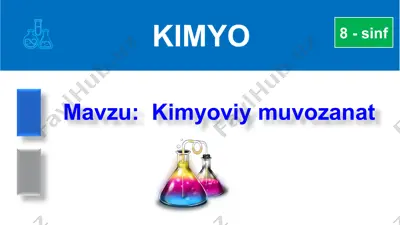 kimyo — PPT