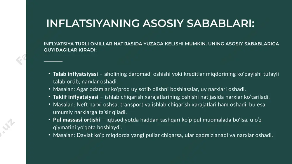 xususiy iste’mol va inflatsiya - Page 5