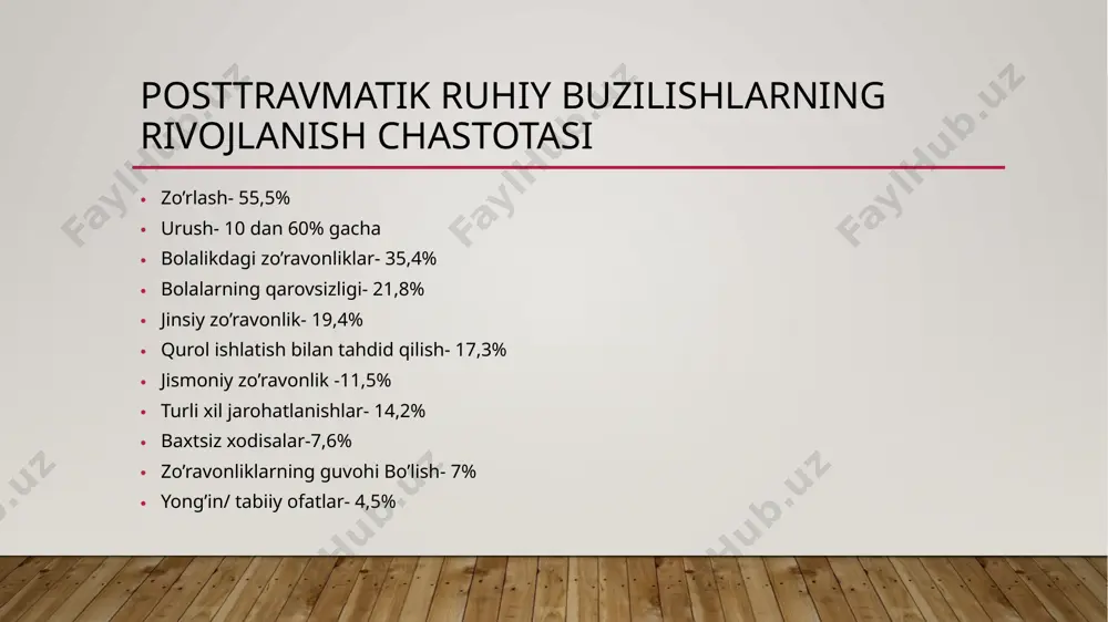 n bemorlarga polliativ yordam ko’rsatish bo’yicha oliy o’quv yurtidan keyingi kasbiy ta’limga ega mutaxassislar tomonidan amalga oshiriladi. 3- bosqich: ixtisoslashgan polliativ yordam mutaxassislari yuqori malakali, polliativ yordam ular kasbiy faoliyatining asosiy qismi xisoblanadi va polliativ yordamga ixtisoslashgan bo’limlarda amalga oshiriladi. polliativ yoram uchun standartlar va muhim fikrlarni белая книга (oq kitob) dan topish mumkin. bu yevropa polliativ yordam assotsiatsiyasi tomonidan ishlab chiqilgan hujjatning nomi bo’lib, bemorning asosiy qonunchilikka doir huquqlarini o’z ichiga oladi. bularga quyidagi huquqlar kiradi: malakali yordamni qayerda va qanday olishni mustaqil ravishda tanlash; terapiya vositalari va usullarini tanlashda bevosita ishtirok etish; narkotiklar orqali davolanishdan bosh tortish; tashxisni va uni davolash prognozini bilish; polliativ tibbiy yordam mutlaqo beepul bo’lib, davlat tomonidan kafolatlanadi! e’tiboringiz uchun rahmat! image2.png image3.png image4.png image5.png image6.png image7.png image8.jpeg image9.png image10.png image11.png image12.png image13.png image1.jpeg