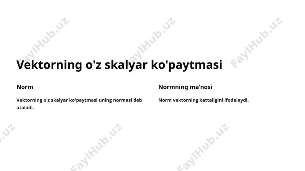 vektorlar. vektorlar ustida chiziqli amallar - Page 5