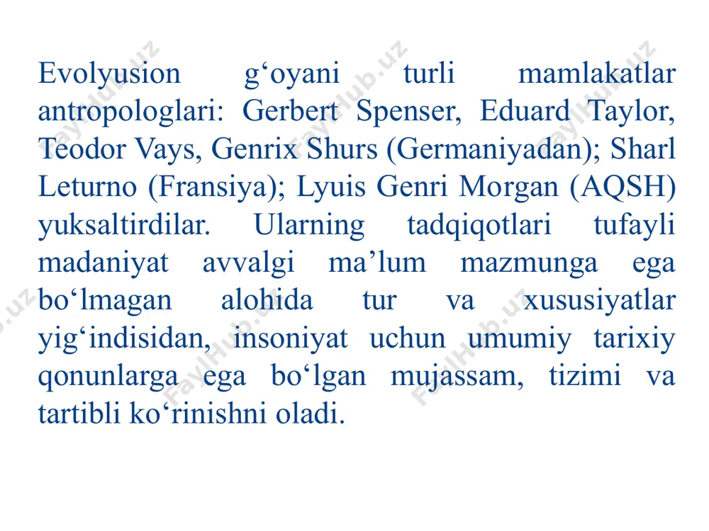 etnologiyaning asosiy yо‘nalishlari va maktablari - Page 4