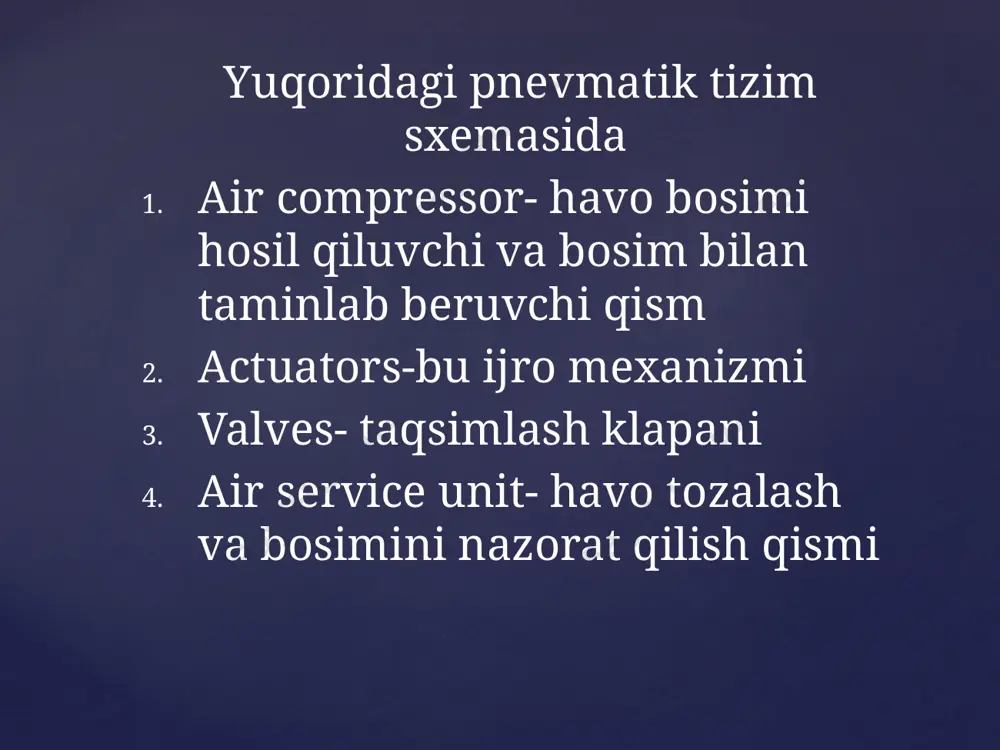 avtomatlashtirishda pnevmatik va gidrolik tizimlar - Page 5