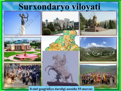 surxondaryo viloyati 8-sinf — PPT