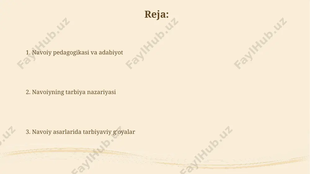 йўналишда, жумладан, ахлоқий тарбия, интеллектуал ривожланиш, 15-16-асрлардаги бухоро мактаблари тажрибаси асосида таҳлил қилиш таклиф этилади. navoiy pedagogikasi: kelajak uchun navoiy 1441-yilda hirotda tug'ilib, turkiy va fors tillarida 30 dan ortiq asar yaratgan, ularda adolat, mehr-oqibat va bilim olishning ahamiyati kabi muhim pedagogik tamoyillar aks etgan. navoiyning "xamsa"si 5 ta dostonni o'z ichiga olib, 15-asrda hirotda yozilgan bo'lib, uning pedagogik g'oyalari orqali yosh avlodni axloqiy-ma'naviy kamol topishiga yo'naltirilgan. mustaqil fikrlashni rivojlantirish ўрта осиёдаги мадрасалар таълимидаги анъанавий ёндашувларга қарши чиқиб, навоий мустақил фикрлаш учун 3 та асосий йўналишни - ўқиш, тафаккур ва тажрибани таклиф қилади. навоий 50 дан ортиқ асарларида, хусусан "хамса"сида, мустақил фикрлашга 15 ёшдан 20 ёшгача бўлган ёшларни ҳар томонлама ривожлантиришга доир фикрларни баён этади. ijodkorlik va iste'dodni tarbiyalash navoiyning "xamsa"si 5 dostonidan iborat bo'lib, har biri ijodkorlik va iste'dodni rivojlantirishga oid 20 dan ortiq misol va hikoyalarni o'z ichiga oladi, jumladan, herat shahridagi shoirlar maktabi haqida ma'lumotlar beriladi. uning …