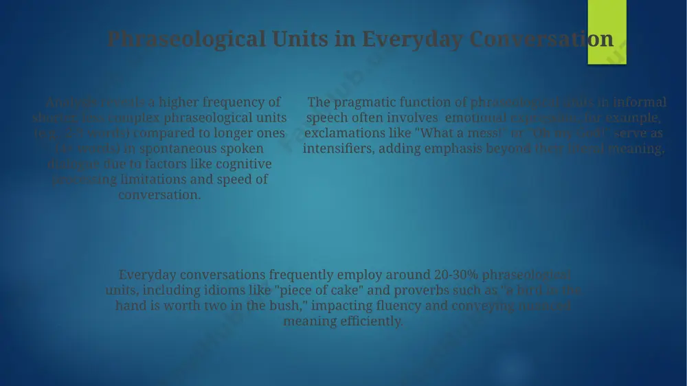 pragmatic use of phraseological units in different types of texts - Page 5