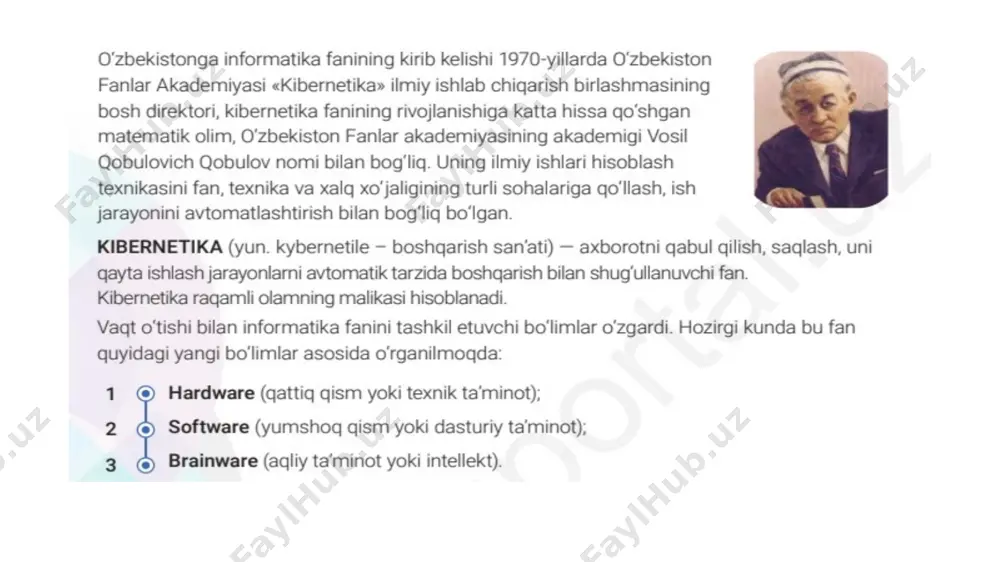 sanoq tizimlari va shaxsiy kompyuterning apparat ta’minoti - Page 4